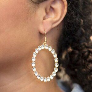 Paparazzi Jewelry - Welcome to the GLAM-boree - Gold Earrings - Vintage